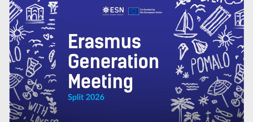 Poziv/ Erasmus Generation Meeting 2026 u Splitu